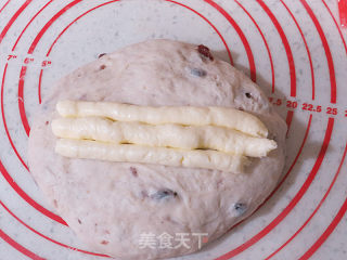 Rich and Rich Taste~【whole Wheat Cranberry Cheese Soft European】 recipe