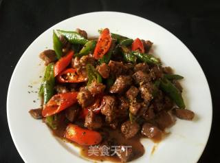 Black Pepper Beef Cubes recipe