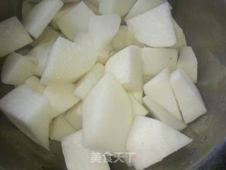 Braised Pork Belly with Radish recipe