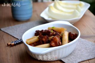 Pork Ribs Roasted Rice Cake recipe