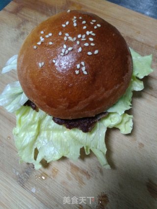 Black Pepper Beef Burger recipe