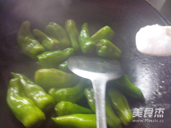 Sweet and Sour Green Peppers recipe