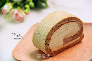 Coffee Cream Cake Roll recipe