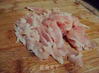 Boiled Chicken Slices recipe