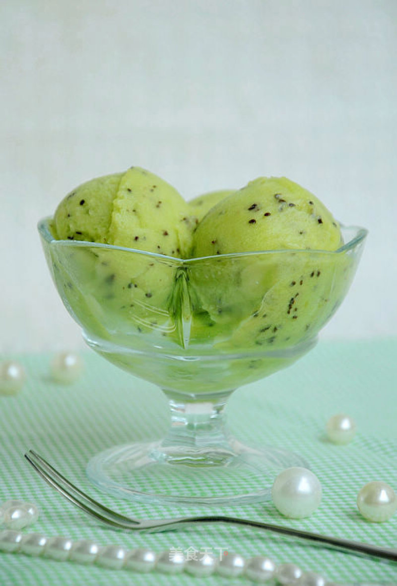【kiwi Ice Cream】 recipe