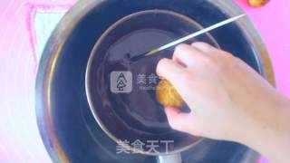 Heart Cookies with Chocolate Sauce-winners of Lezhong Colorful Summer Baking Competition recipe