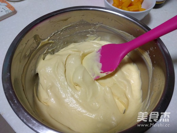 【mango Flowing Heart Mousse Cake】 recipe