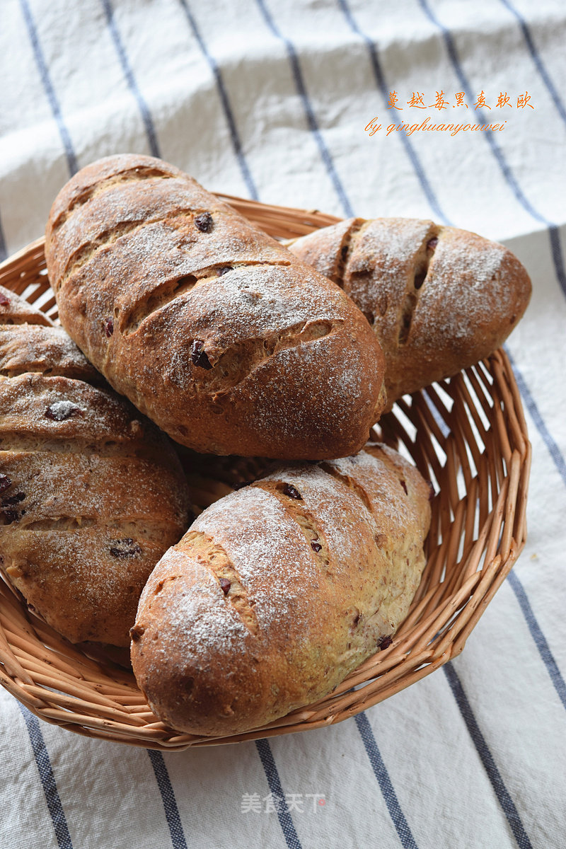 Healthy Delicacy-cranberry Rye Soft European recipe