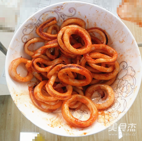 Orleans Grilled Squid Rings recipe