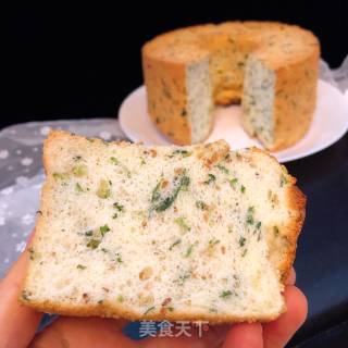 Chrysanthemum Sesame Chiffon Cake recipe