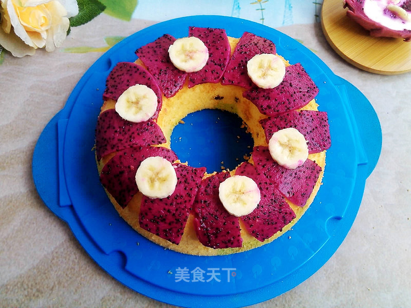 Dragon Fruit Yogurt Chiffon recipe