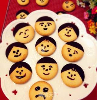Chocolate Doll Head Biscuits recipe