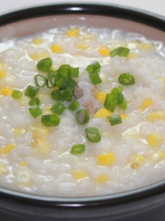 Corn Pork Ribs Congee recipe