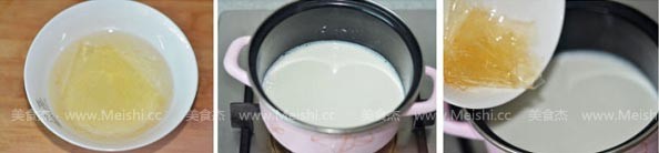 Papaya Milk Jelly recipe