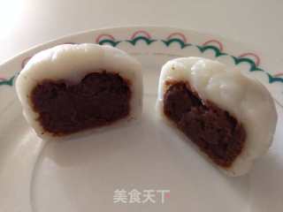 50g Snowy Moon Cake (double Filling: Mung Bean and Red Bean) recipe