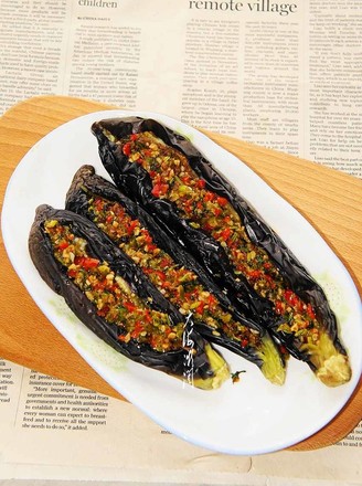 Sauce-flavored Eggplant Buns