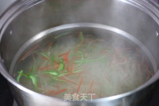 [shredded Potatoes with Cold Salad]——home-made Simple Summer Cold Dishes recipe