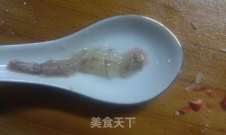 Anchovy Shrimp in Abalone Sauce recipe