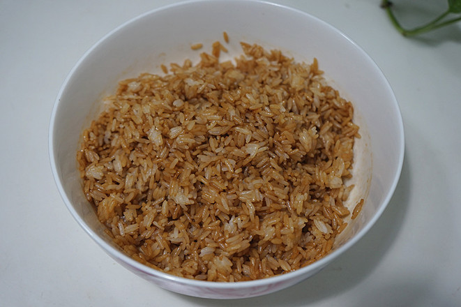 Soy Sauce Shrimp Fried Rice recipe