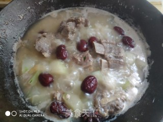 Runzao Soup, Winter Melon and Pork Ribs Soup recipe