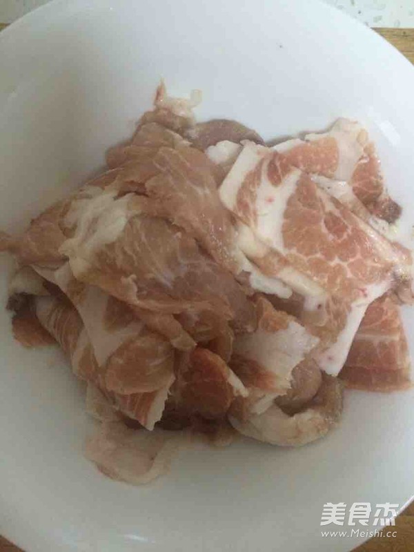 Poached Pork Slices recipe