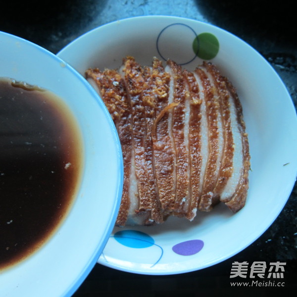 Steamed Dongpo Pork with Black Bean Sauce recipe