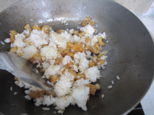 Fried Rice with Dried Squid recipe