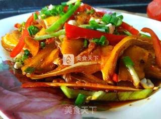 【garlic Pork Ears】 recipe