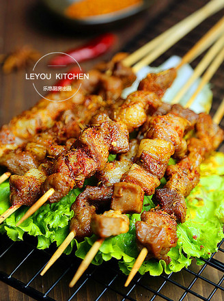 Lamb Skewers (oven Version) recipe