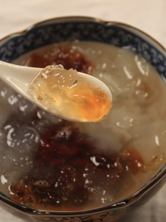 Hashima Peach Gum White Fungus Soup