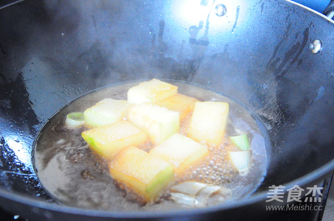 Roasted Winter Melon with Prawns for Nutrition and Weight Loss recipe