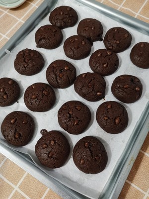 Chocolate Beans Cookies🍪 recipe