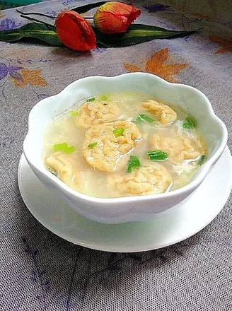Horseshoe Fish Curd Egg Soup recipe