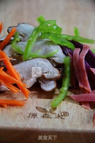 Korean Stir-fried Mixed Vegetables recipe