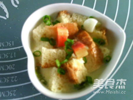 Mixed Vegetables, Whole Wheat Bread and Salty Pudding recipe