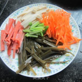 Fish-flavored Kelp Shredded Tofu recipe