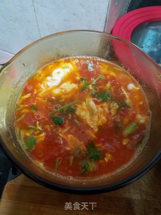 Tomato and Egg Soup recipe