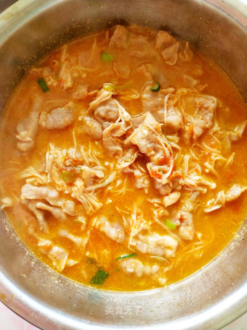Sour Soup with Beef recipe