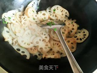Vegetarian Fried Lotus Root recipe