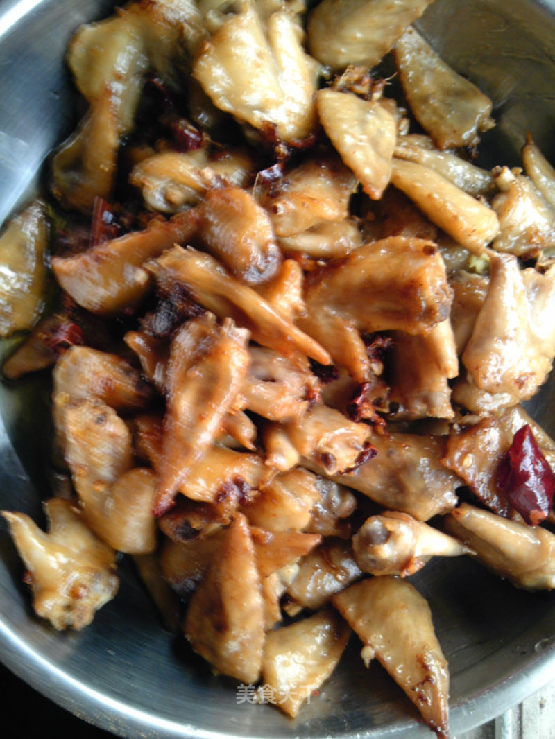 Stir-fried Chicken Wings recipe