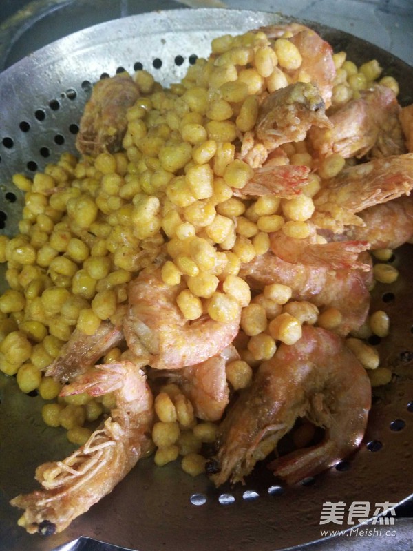 Golden Sand Corn Shrimp recipe