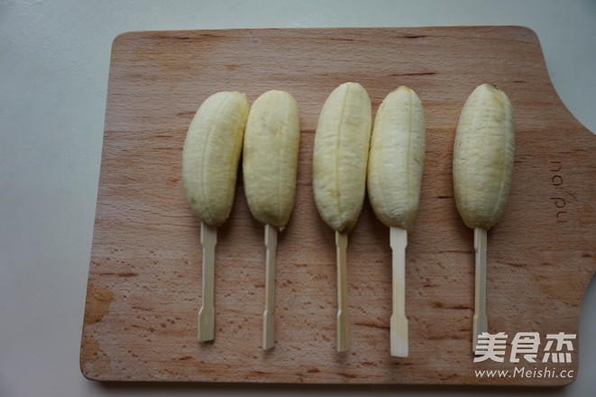 Colorful White Banana Jelly recipe