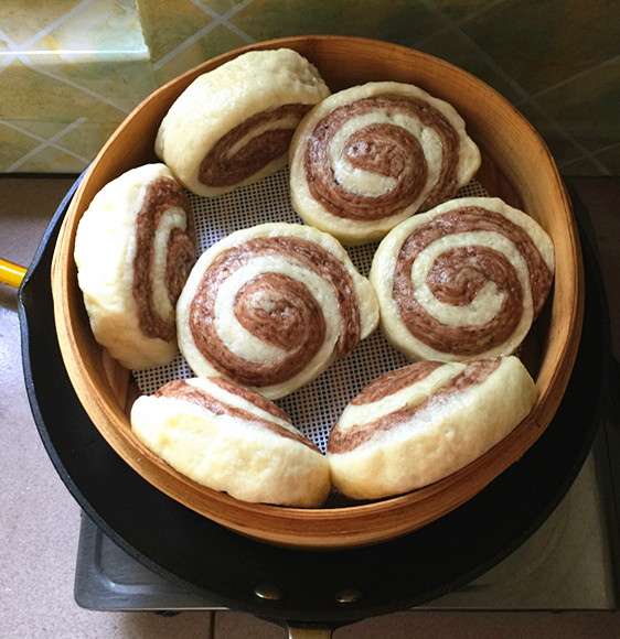 Two-color Steamed Buns recipe