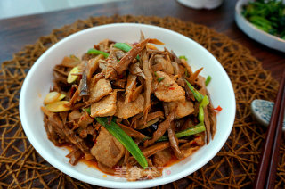 Smoked Bamboo Shoots Pork recipe