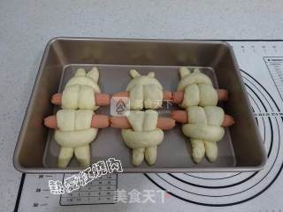 #aca Baking Star Competition#——sugar-free Low-fat Cute Rabbit Bread recipe