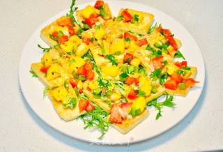 Pan-fried Tofu with Mango Salsa recipe