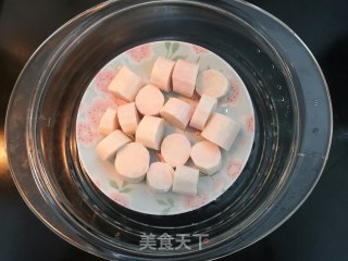Baked Yam with Salted Egg Yolk recipe