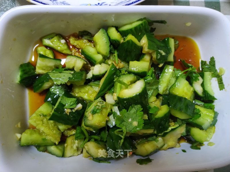 Garlic Cucumber recipe