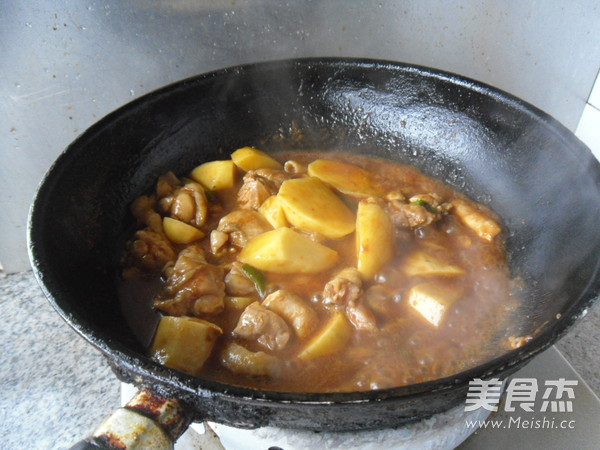 Potato Curry Chicken recipe