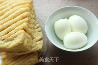 Vegetarian Pork Skin Boiled Egg recipe